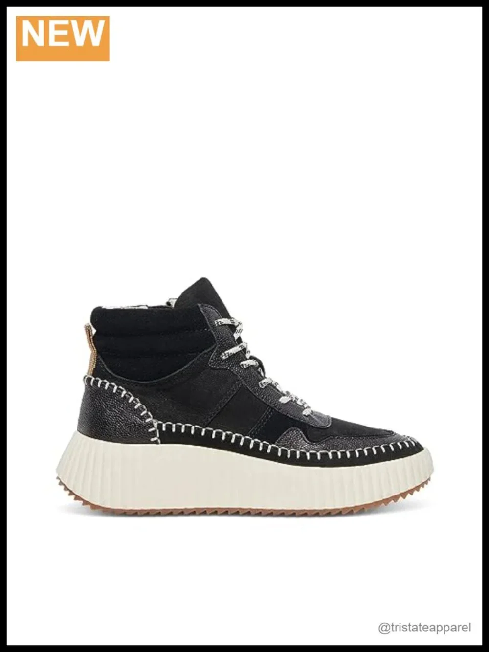 High Top Suede Fashion Sneakers Lace-Up Casual